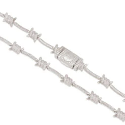 10mm Iced Barbed Wire Chain 11 10mm Iced Barbed Wire Chain -King Ice 10mm iced barbed wire chain king ice 30589646536879
