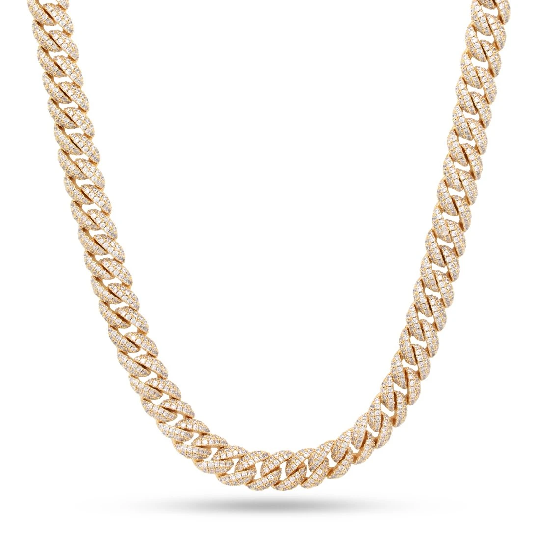 10mm Iced Miami Cuban Link Chain 1 10mm Iced Miami Cuban Link Chain