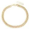 12mm Iced Diamond-Cut Miami Cuban Link Choker Chain