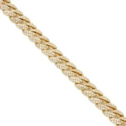 12mm Iced Diamond-Cut Miami Cuban Link Choker Chain 7 12mm Iced Diamond-Cut Miami Cuban Link Choker Chain -King Ice 12mm iced diamond cut miami cuban choker chain king ice 33197701693615