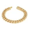 12mm Iced Miami Cuban Link Bracelet