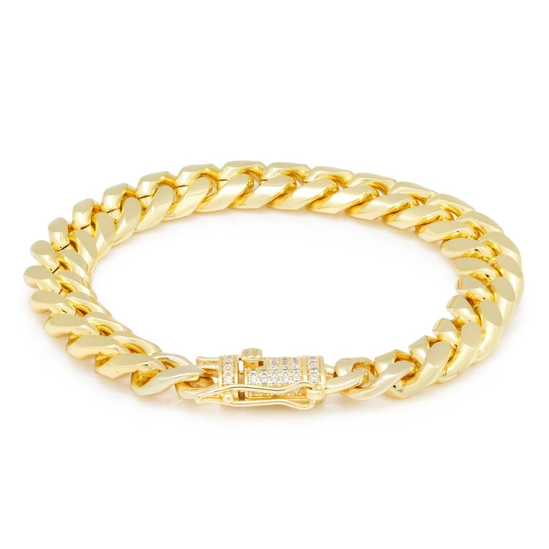 12mm Miami Cuban Link Bracelet 2 12mm Miami Cuban Link Bracelet - Image 2