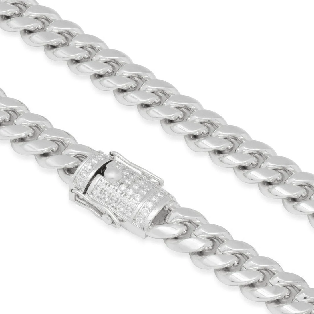 12mm Miami Cuban Link Chain 7 12mm Miami Cuban Link Chain - Image 7