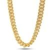 15mm Classic Iced Miami Cuban Link Chain