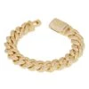 15mm Iced Miami Cuban Link Bracelet