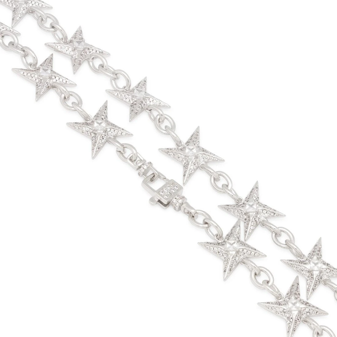 15mm Iced Shuriken Rolo Chain 6 15mm Iced Shuriken Rolo Chain - Image 6