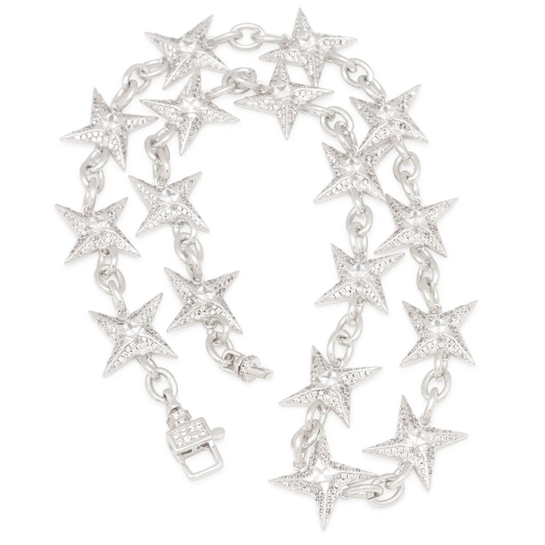 15mm Iced Shuriken Rolo Chain 7 15mm Iced Shuriken Rolo Chain - Image 7