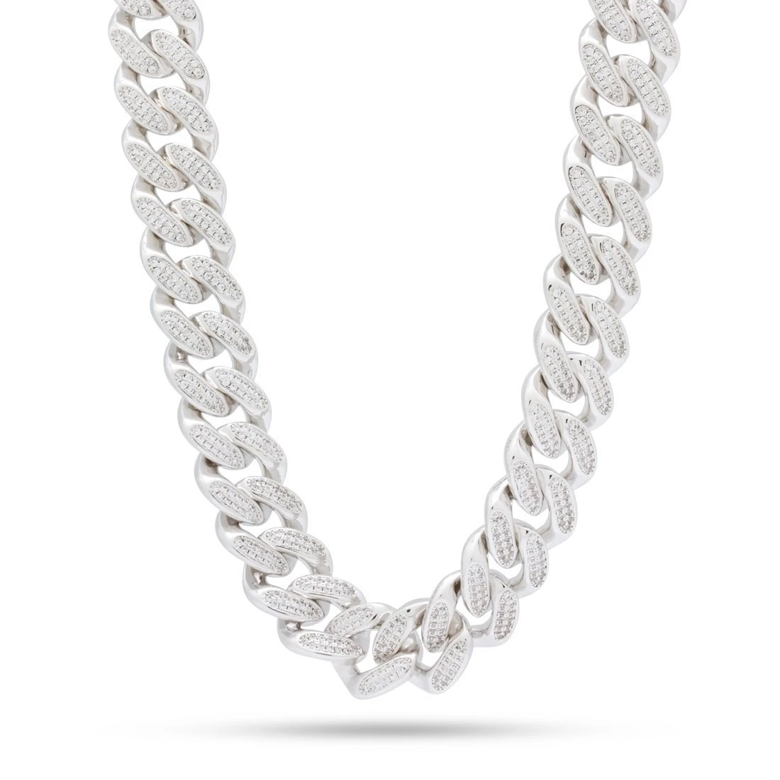 18mm Classic Iced Miami Cuban Link Chain 6 18mm Classic Iced Miami Cuban Link Chain - Image 6