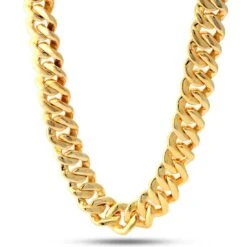 18mm Classic Iced Miami Cuban Link Chain 10 18mm Classic Iced Miami Cuban Link Chain -King Ice 18mm classic iced miami cuban chain king ice 30530246443183