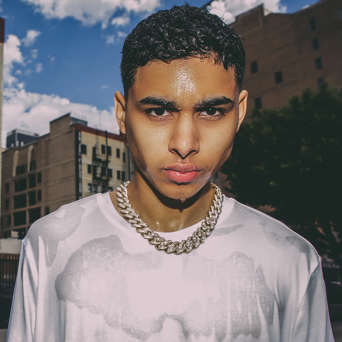 18mm Classic Iced Miami Cuban Link Chain 5 18mm Classic Iced Miami Cuban Link Chain - Image 5