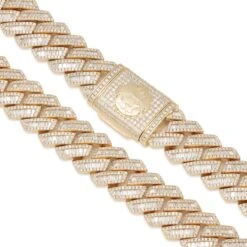 18mm Iced Diamond Cut Baguette Miami Cuban Link Chain 10 18mm Iced Diamond Cut Baguette Miami Cuban Link Chain -King Ice 18mm iced diamond cut baguette miami cuban chain king ice 30528527827119