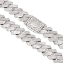18mm Iced Diamond-Cut Miami Cuban Link Chain 16 18mm Iced Diamond-Cut Miami Cuban Link Chain -King Ice 18mm iced diamond cut miami cuban chain king ice 30519484580015
