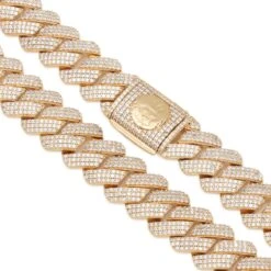 18mm Iced Diamond-Cut Miami Cuban Link Chain 13 18mm Iced Diamond-Cut Miami Cuban Link Chain -King Ice 18mm iced diamond cut miami cuban chain king ice 30519543070895