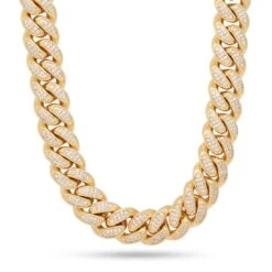 18mm Iced Miami Cuban Link Chain