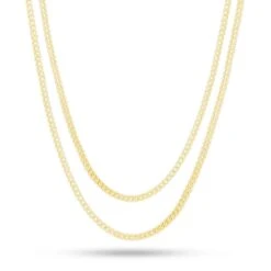 3mm Franco Chain Choker Set