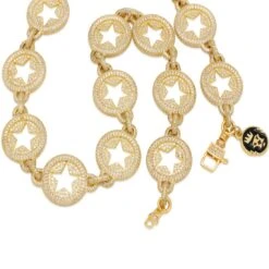 20mm Circled Star Chain -King Ice 20mm circled star chain king ice 31650368749743