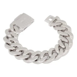 20mm Iced Miami Cuban Link Bracelet -King Ice 20mm iced miami cuban bracelet king ice 30548363182255