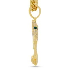3D Boss Nefertiti Necklace -King Ice 2pac x king ice 3d boss nefertiti necklace king ice 30590322933935