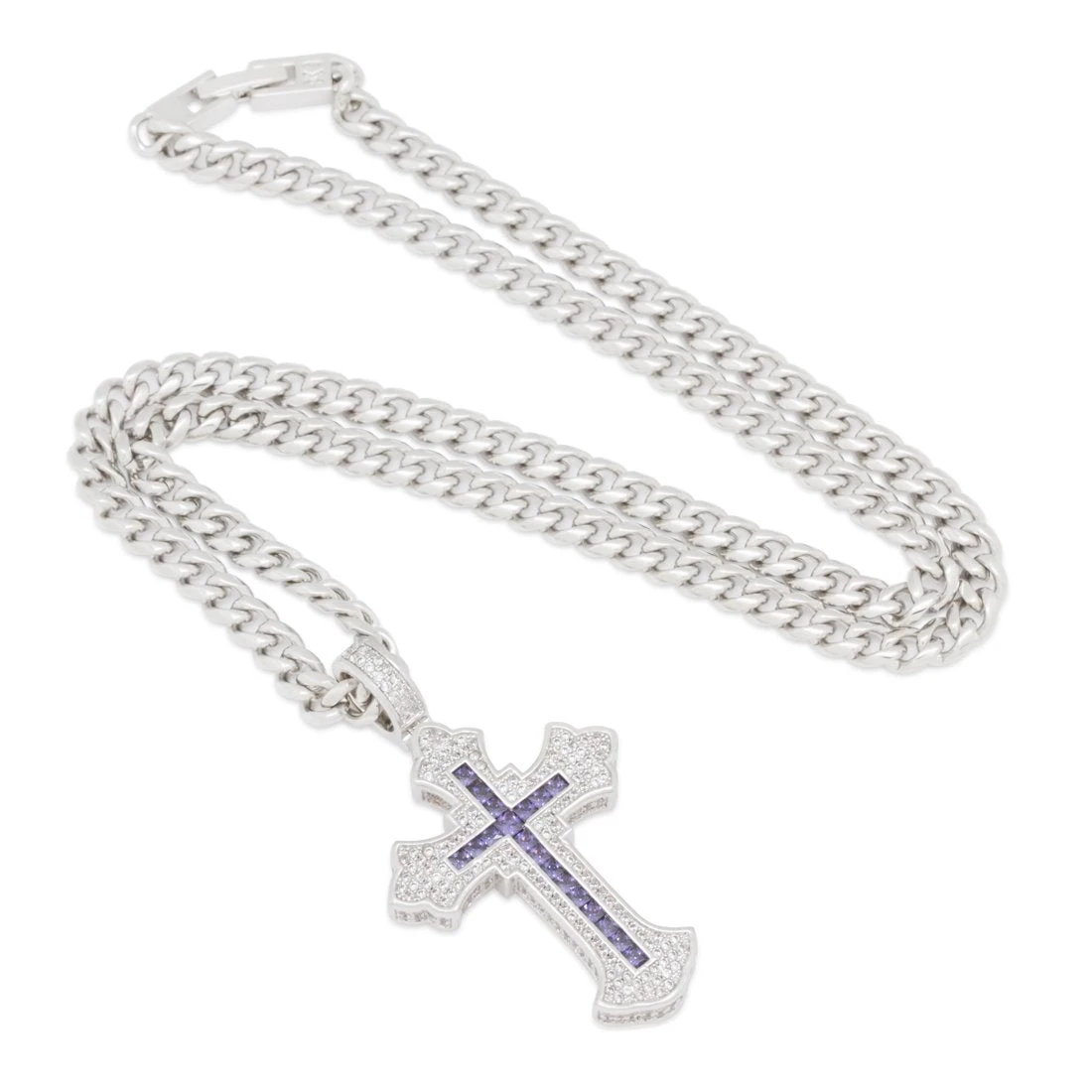Fleur De Lis Cross Necklace 12 Fleur De Lis Cross Necklace - Image 12