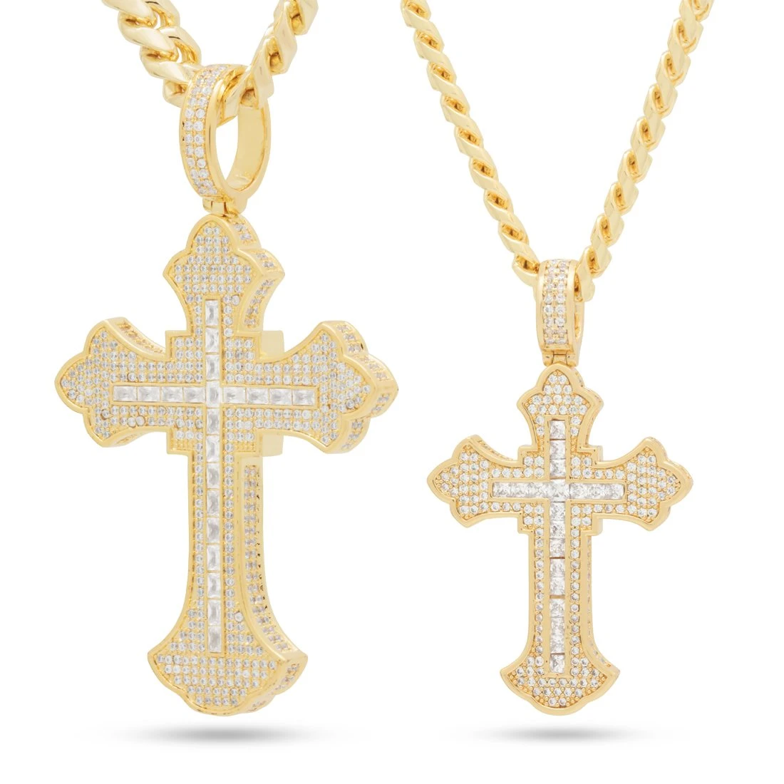Fleur De Lis Cross Necklace 10 Fleur De Lis Cross Necklace - Image 10