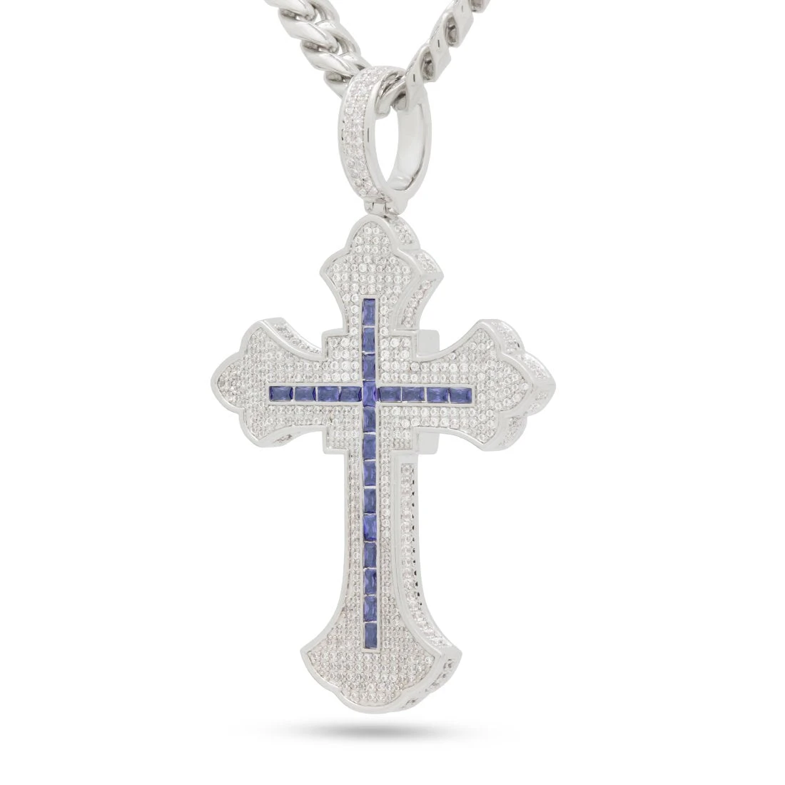 Fleur De Lis Cross Necklace 15 Fleur De Lis Cross Necklace - Image 15