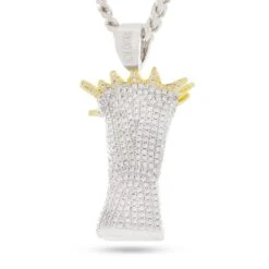 3D Boss Holy One Necklace -King Ice 3d boss holy one necklace king ice 31689740976303