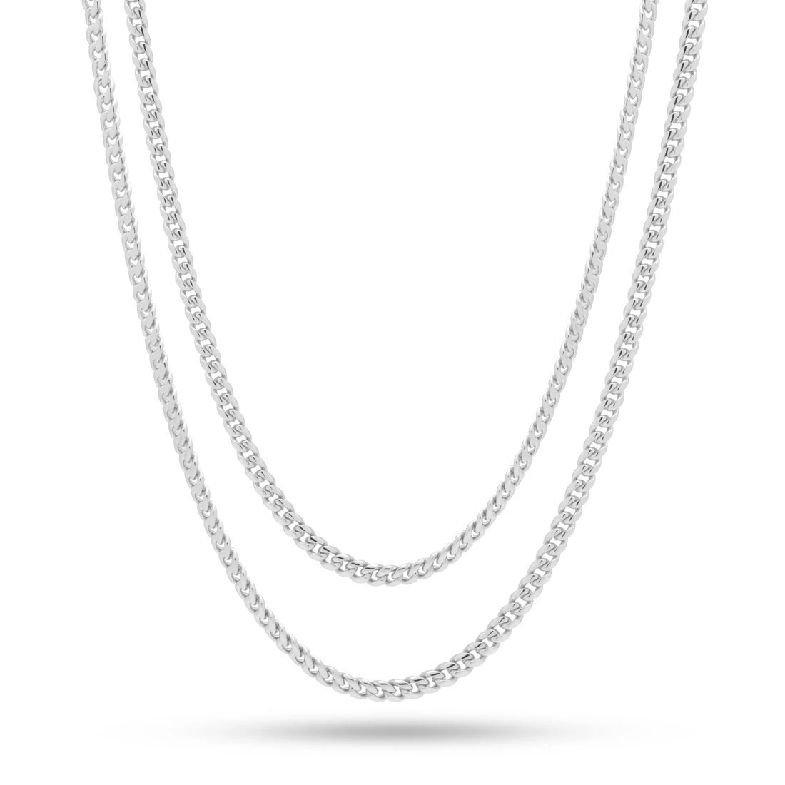 3mm Miami Cuban Link Chain Choker Set 7 3mm Miami Cuban Link Chain Choker Set - Image 7