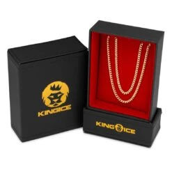 3mm Miami Cuban Link Chain Choker Set 15 3mm Miami Cuban Link Chain Choker Set -King Ice 3mm miami cuban chain choker set king ice 30539515429039