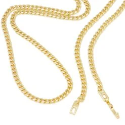 3mm Miami Cuban Link Chain Choker Set 12 3mm Miami Cuban Link Chain Choker Set -King Ice 3mm miami cuban chain choker set king ice 30542769193135