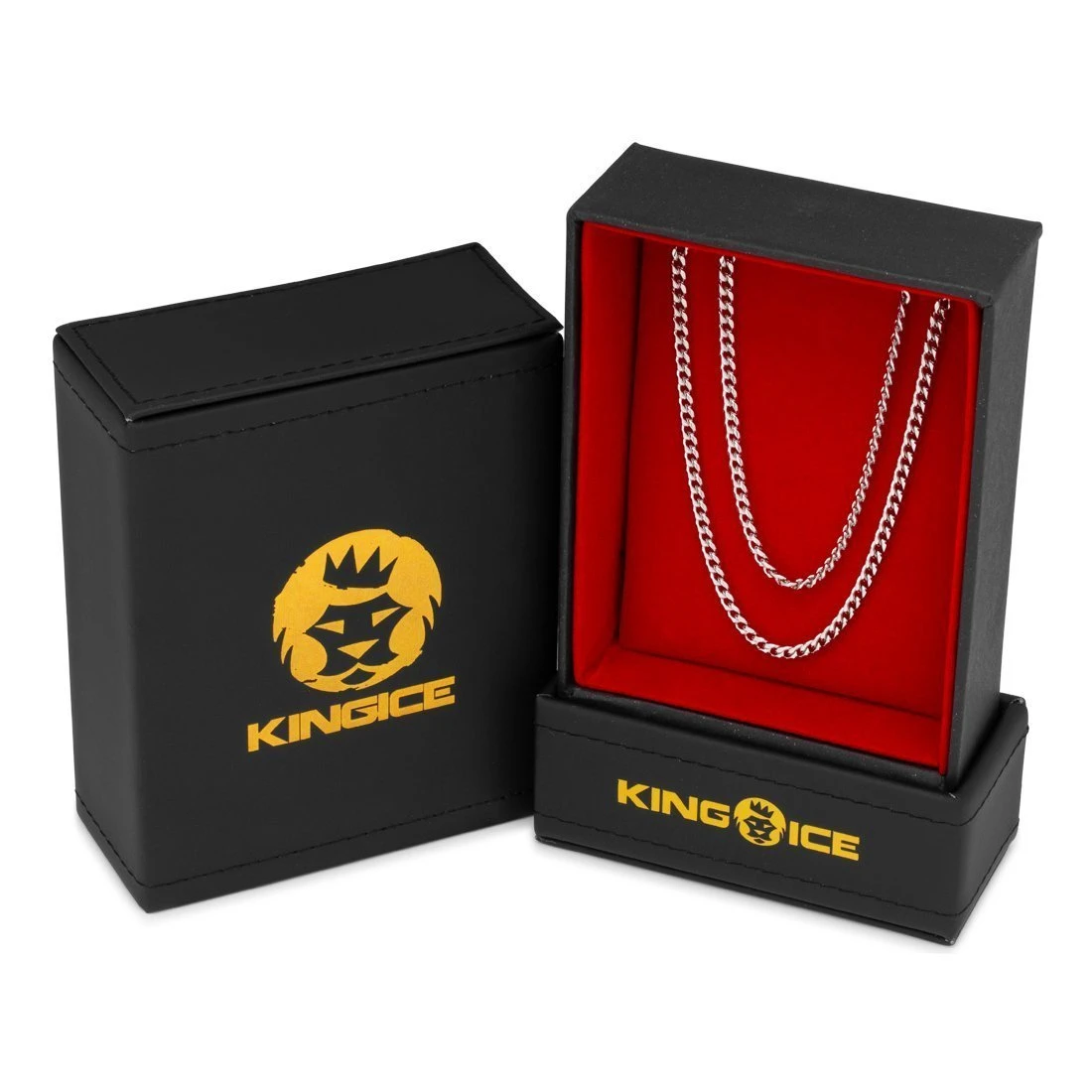 3mm Miami Cuban Link Chain Choker Set 10 3mm Miami Cuban Link Chain Choker Set - Image 10