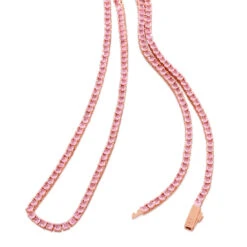 3mm Pink Tennis Chain -King Ice 3mm pink tennis chain king ice 36135623917743
