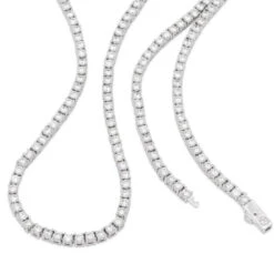 3mm Tennis Chain Choker Set -King Ice 3mm tennis chain choker set king ice 30527035244719