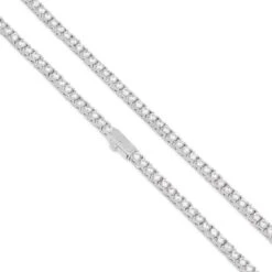 3mm Tennis Chain Choker Set -King Ice 3mm tennis chain choker set king ice 30527048876207
