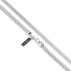 5mm Franco Chain Choker Set -King Ice 4mm franco chain choker set king ice 30555910799535