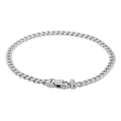 4mm Miami Cuban Link Bracelet -King Ice 4mm miami cuban link bracelet king ice 37408389071023