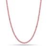 4mm Pink Tennis Chain