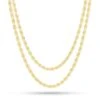 3mm Rope Chain Choker Set