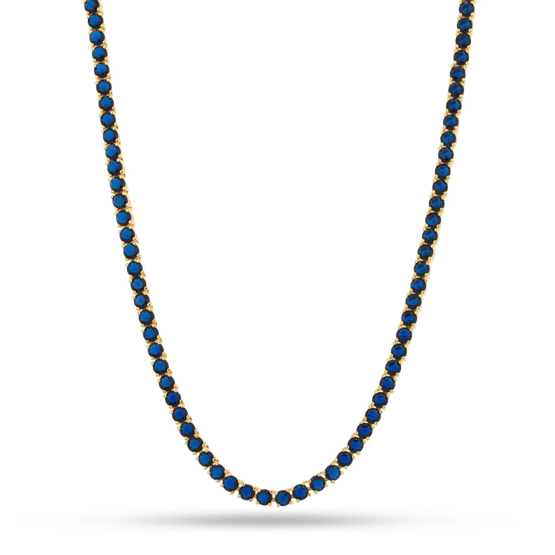 4mm Sapphire Tennis Chain 1 4mm Sapphire Tennis Chain