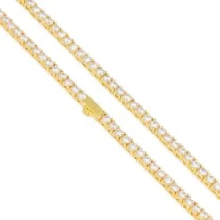 4mm Tennis Chain Choker Set 14 4mm Tennis Chain Choker Set -King Ice 4mm tennis chain choker set king ice 30541483573423