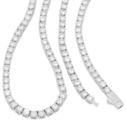 4mm Tennis Chain Choker Set 17 4mm Tennis Chain Choker Set -King Ice 4mm tennis chain choker set king ice 30591942557871