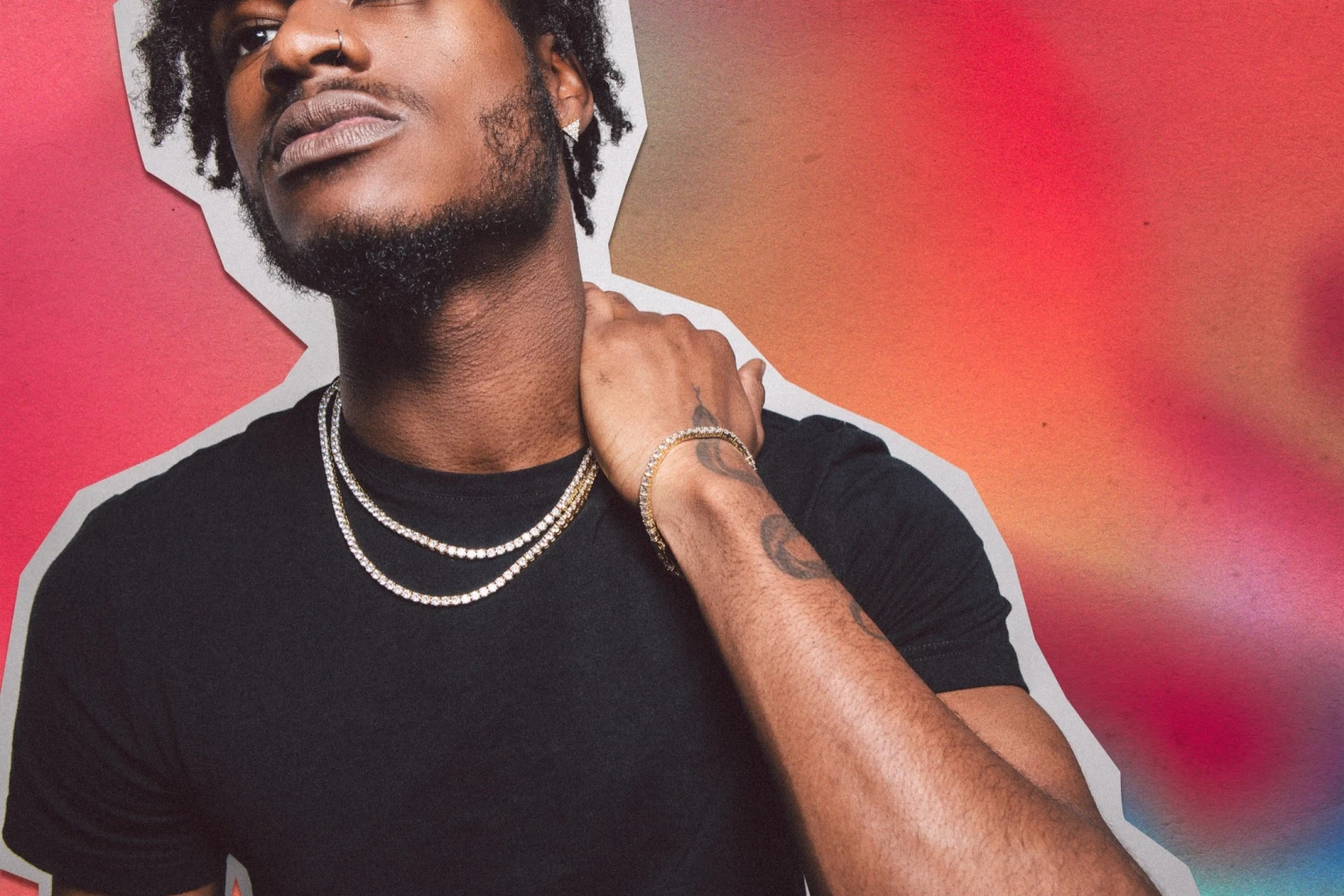 4mm Tennis Chain Choker Set 2 4mm Tennis Chain Choker Set - Image 2