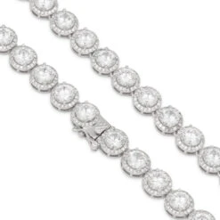 5mm Brilliant-Cut Tennis Chain 10 5mm Brilliant-Cut Tennis Chain -King Ice 5mm brilliant cut tennis chain king ice 30595521675439