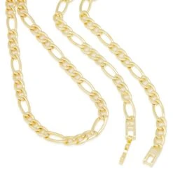 5mm Figaro Chain Choker Set 12 5mm Figaro Chain Choker Set -King Ice 5mm figaro chain choker set king ice 14875006664758