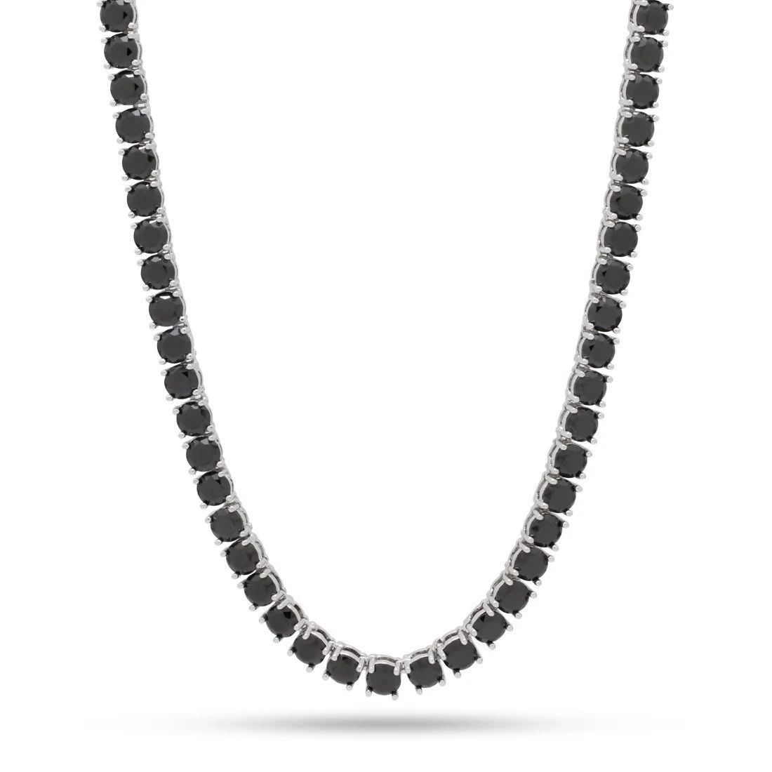 5mm Onyx Tennis Chain 5 5mm Onyx Tennis Chain - Image 5