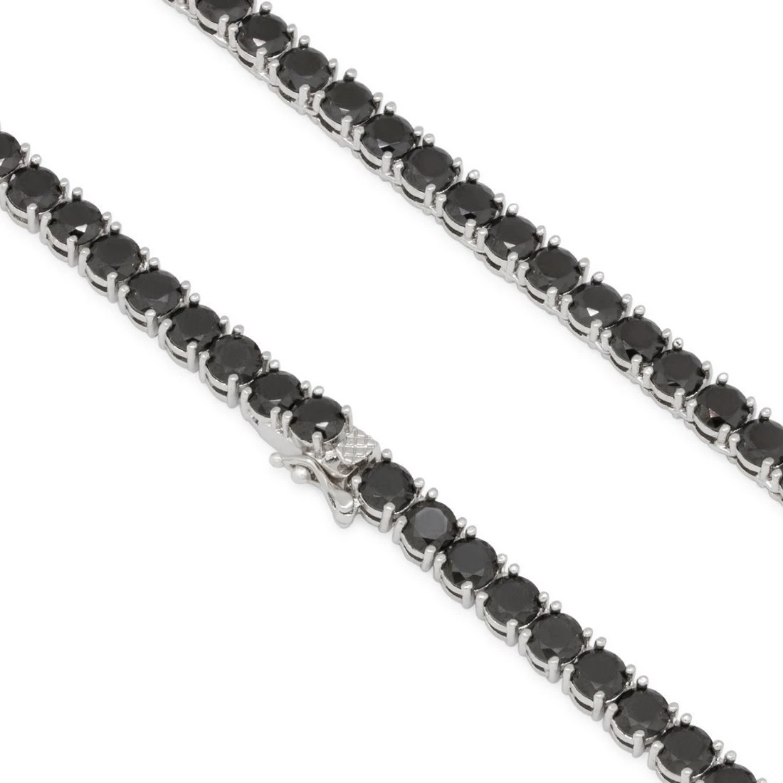 5mm Onyx Tennis Chain 7 5mm Onyx Tennis Chain - Image 7