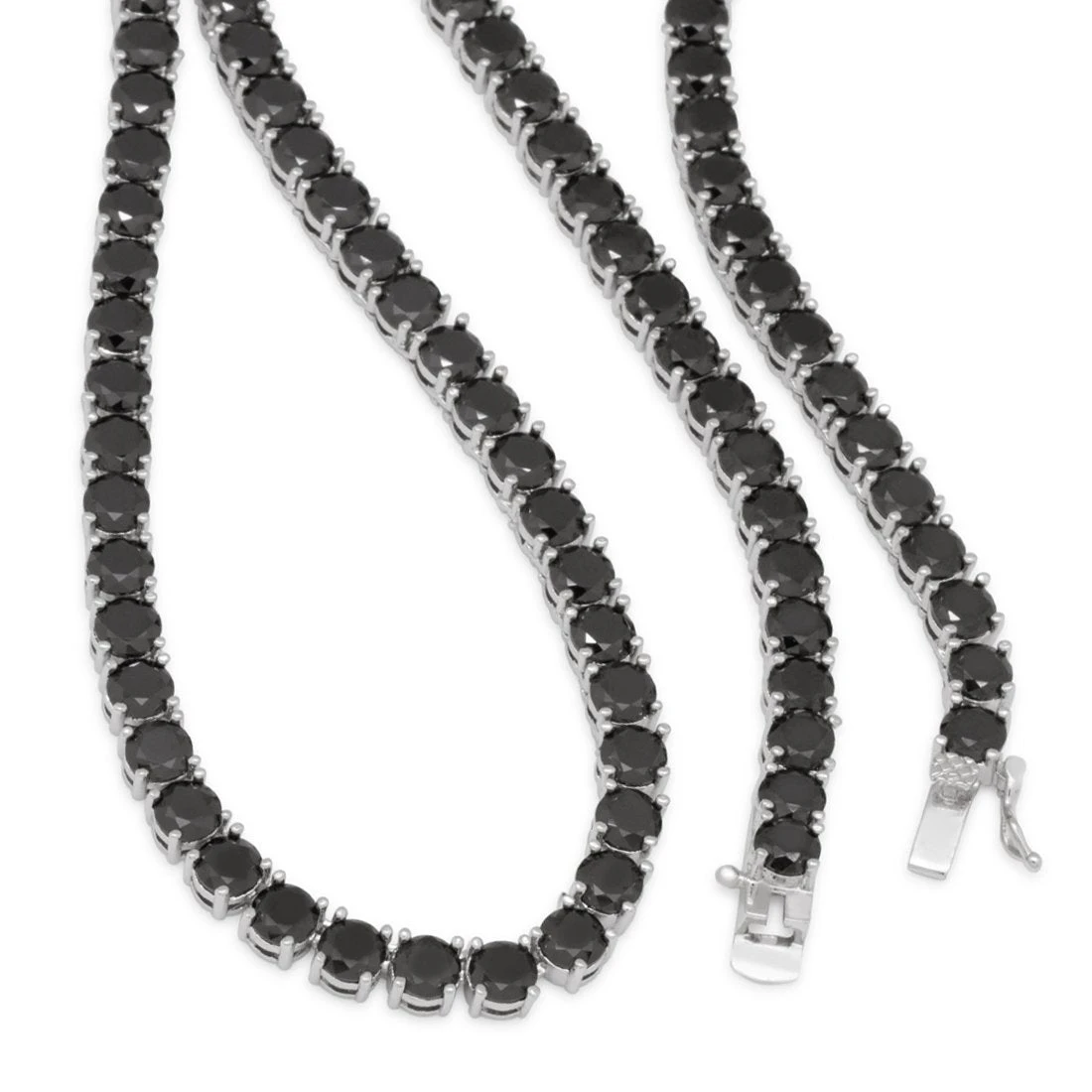 5mm Onyx Tennis Chain 6 5mm Onyx Tennis Chain - Image 6