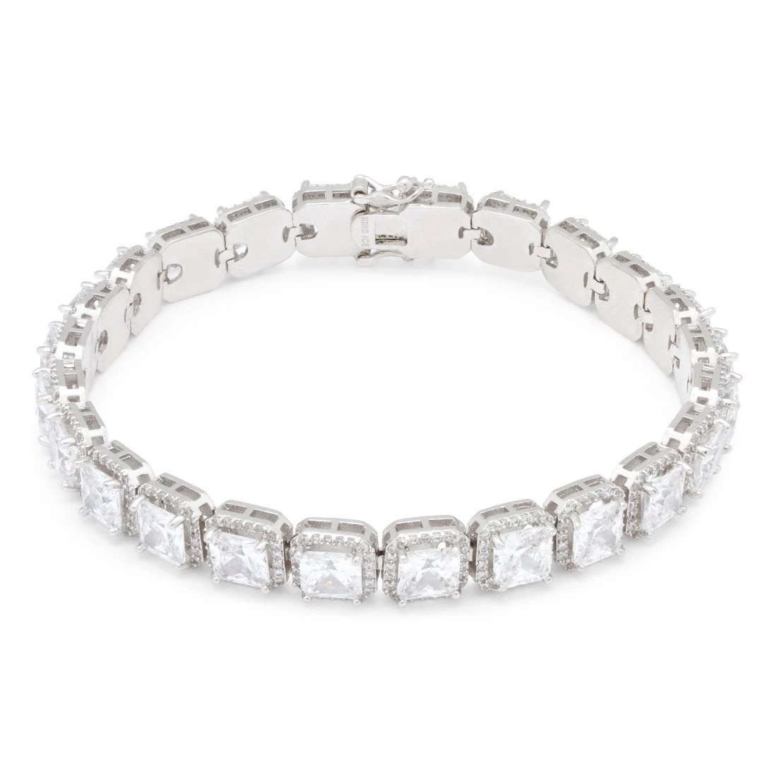 5mm Princess-Cut Tennis Bracelet 3 5mm Princess-Cut Tennis Bracelet - Image 3