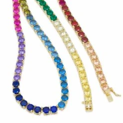 5mm Spectrum Tennis Chain 10 5mm Spectrum Tennis Chain -King Ice 5mm spectrum tennis chain king ice 30540975177903
