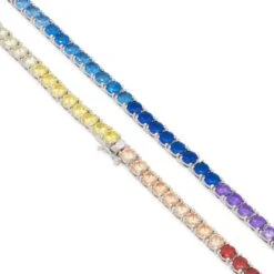5mm Spectrum Tennis Chain 14 5mm Spectrum Tennis Chain -King Ice 5mm spectrum tennis chain king ice 30592082935983