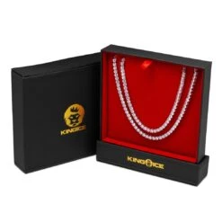 5mm Tennis Chain Choker Set -King Ice 5mm tennis chain choker set king ice 30527363285167